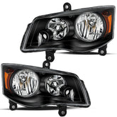 VehicleAid Headlights For 2011-2020 Dodge Grand Caravan